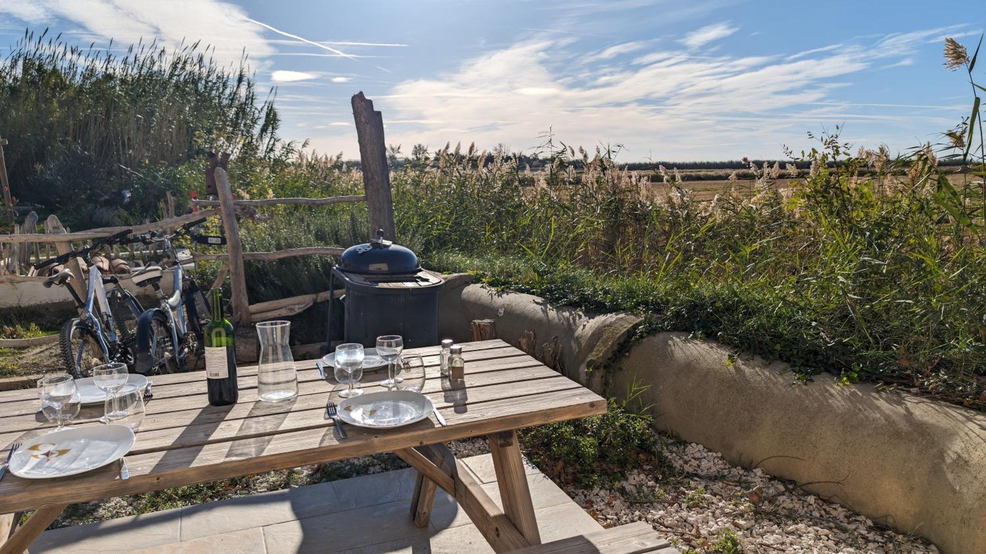 Appartement Au Coeur Des Rizieres Salin de Giraud Bagian luar foto